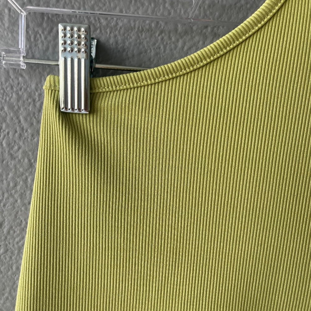 Knot Front Cutout Ribbed Mini Dress - Picture 3 of 12